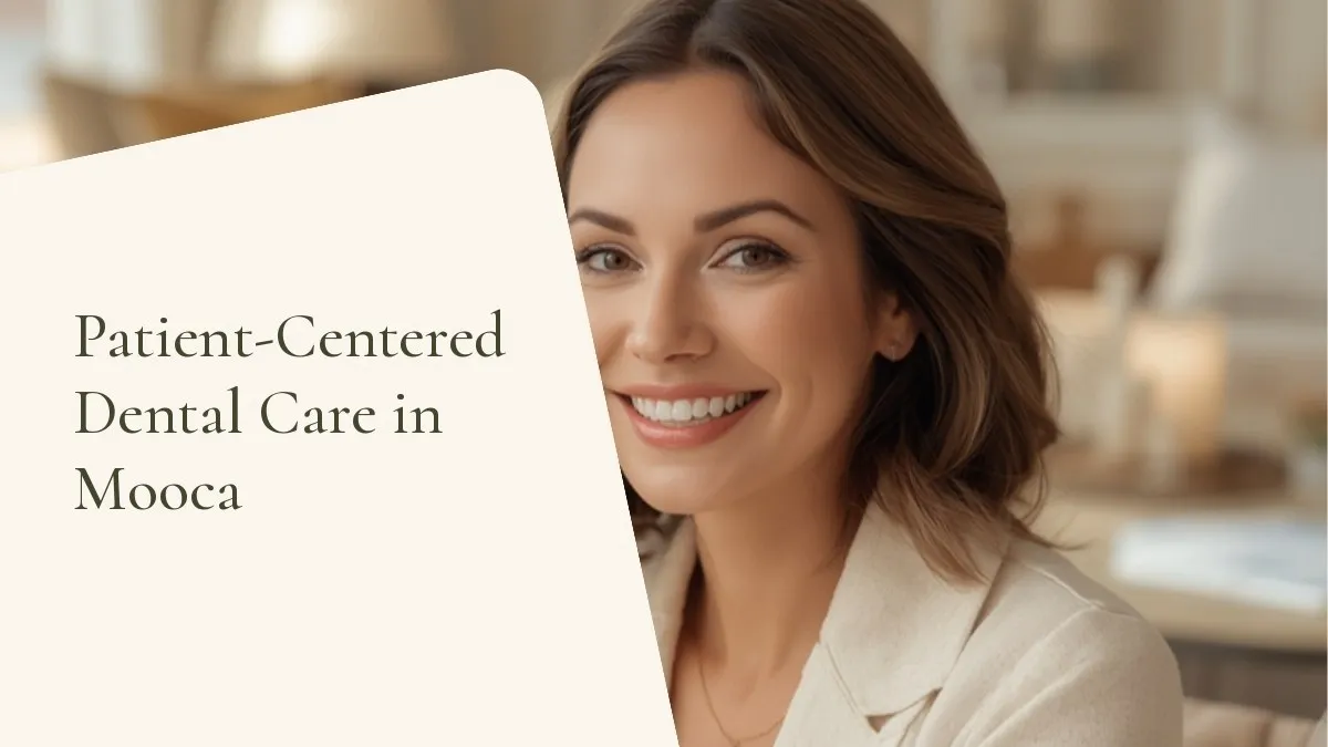 Person smiling naturally — cover of the article 'Patient-Centered Dental Care in Mooca', from the dental office of Dr. Cléo Salustiano, a dentist in Mooca, São Paulo.