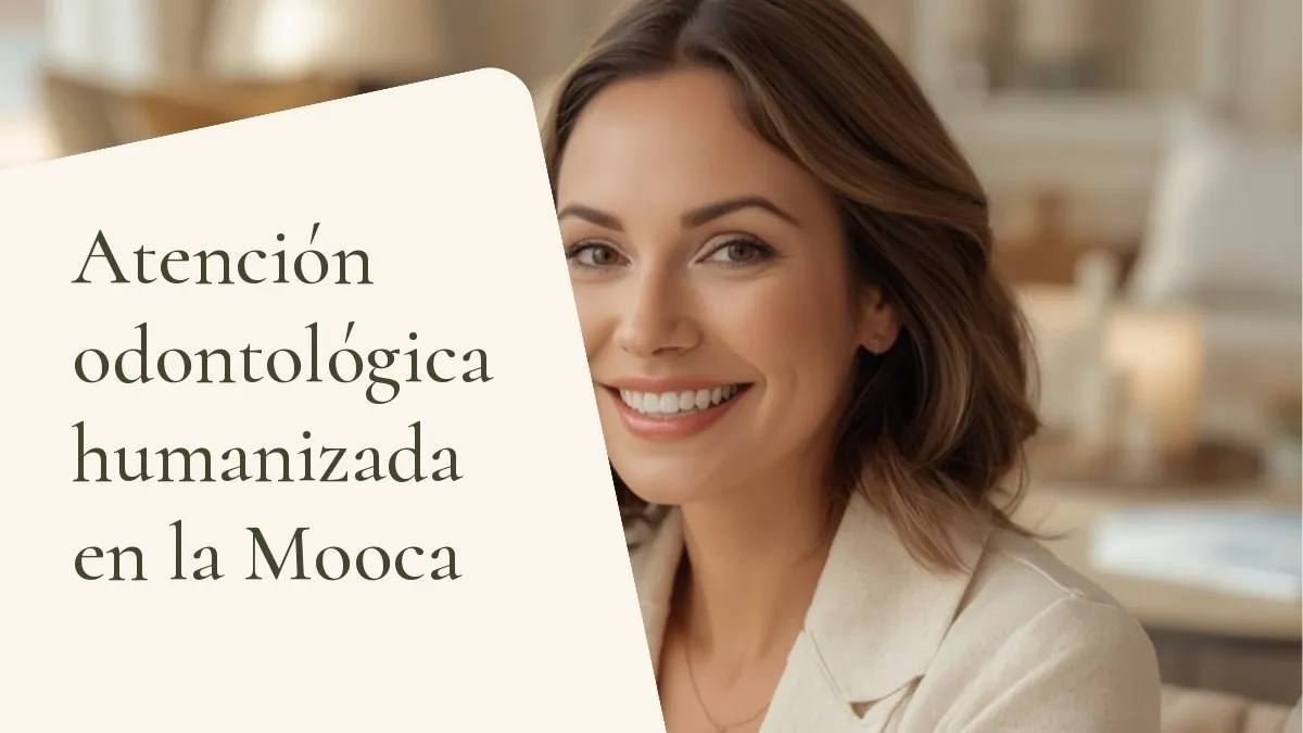 Persona sonriendo de forma natural — portada del artículo 'Atención odontológica humanizada en la Mooca', del consultorio de la Dra. Cléo Salustiano, dentista en la Mooca, São Paulo.