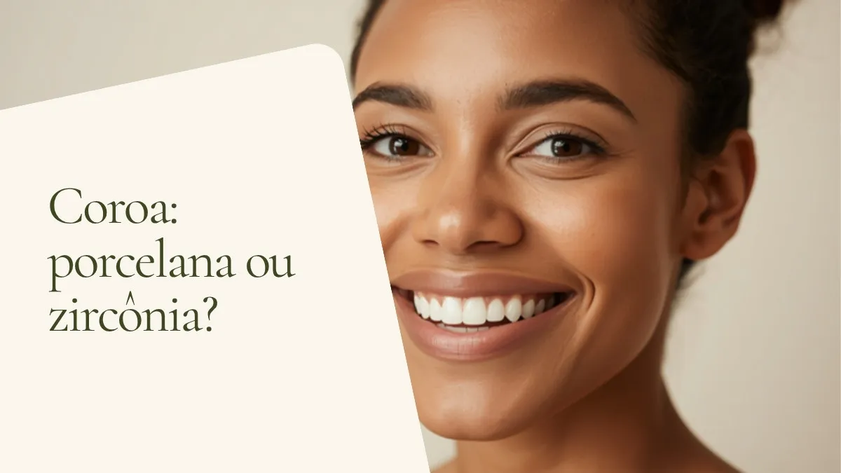 Objetos de odontologia relacionados ao tema sobre superfície clara — capa do artigo 'Coroa de porcelana ou zircônia sobre implante: qual escolher?', do consultório da Dra. Cléo Salustiano, dentista na Mooca, São Paulo.