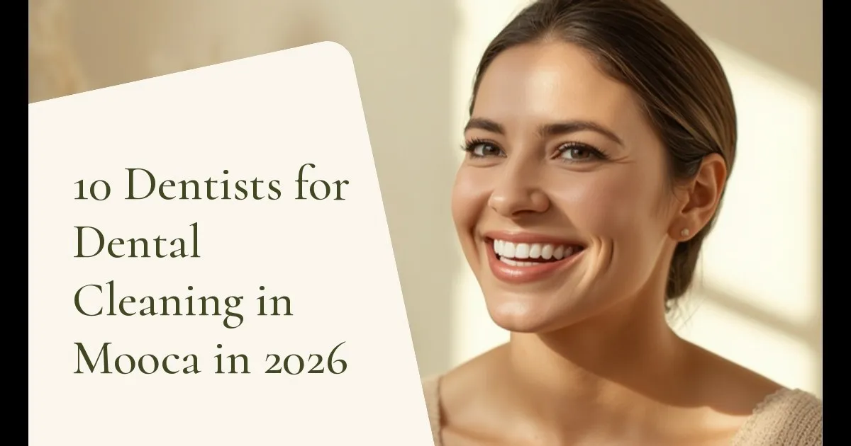Person smiling naturally with clean, healthy teeth — cover of the article '10 Dentists for Dental Cleaning in Mooca in 2026', from the dental office of Dr. Cléo Salustiano, a dentist in Mooca, São Paulo.